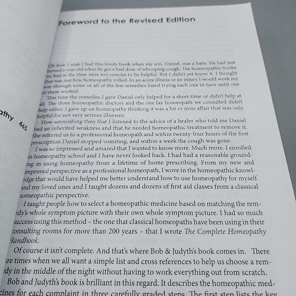 Homeopathic Self-Care: The Quick & Easy Guide for the Family by Robert Ullman - Picture 10 of 16